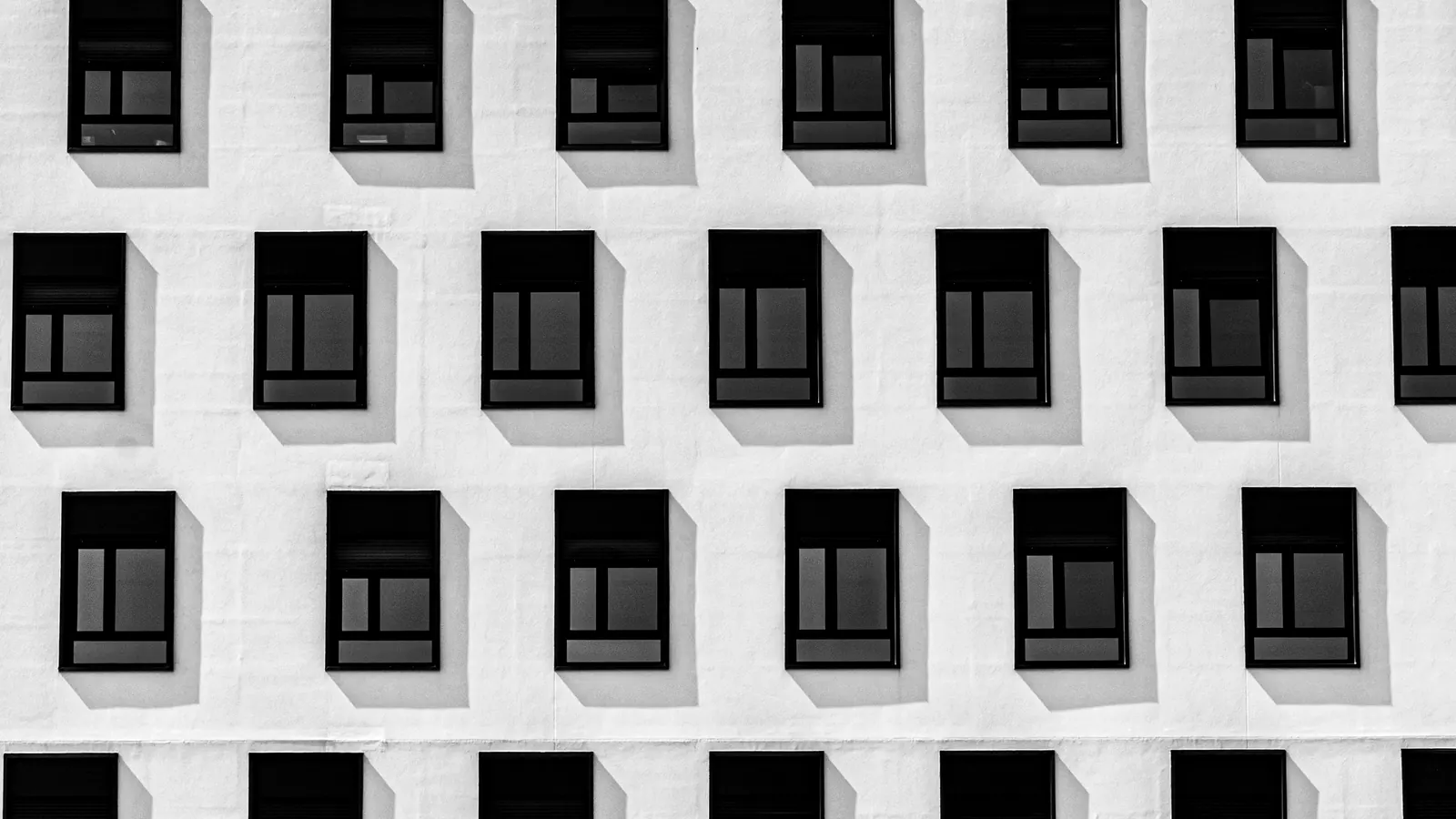 Repeating facade — order and structure